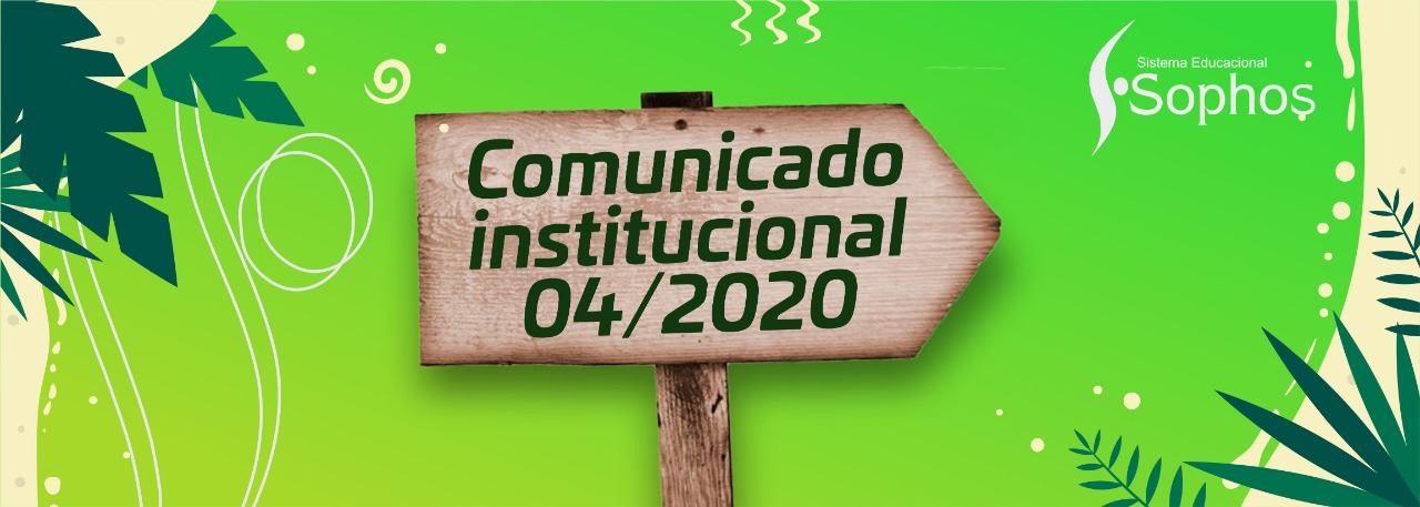 Comunicado institucional